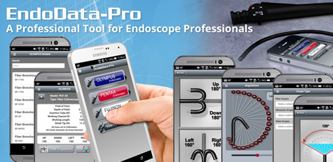 Endoscope App for iPhone and Android mobile devices